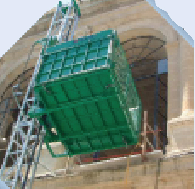 Location et vente de matériels de construction: grues, monte-charge, plateforme.